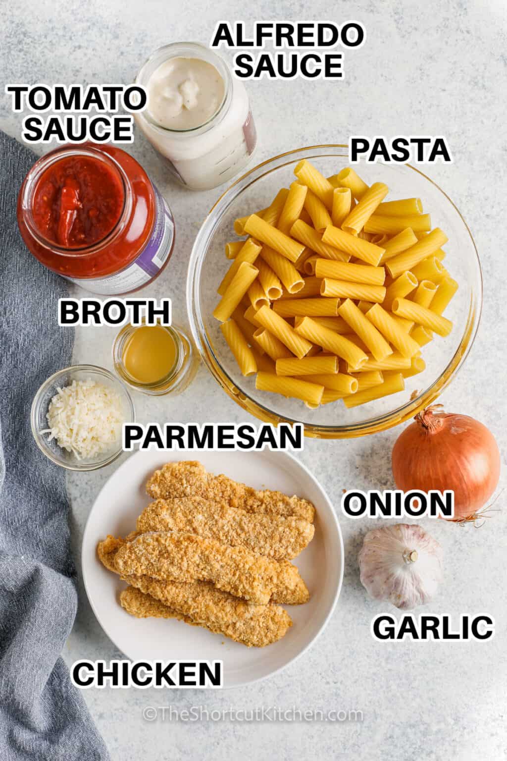 Shortcut Creamy Tomato Pasta with Chicken