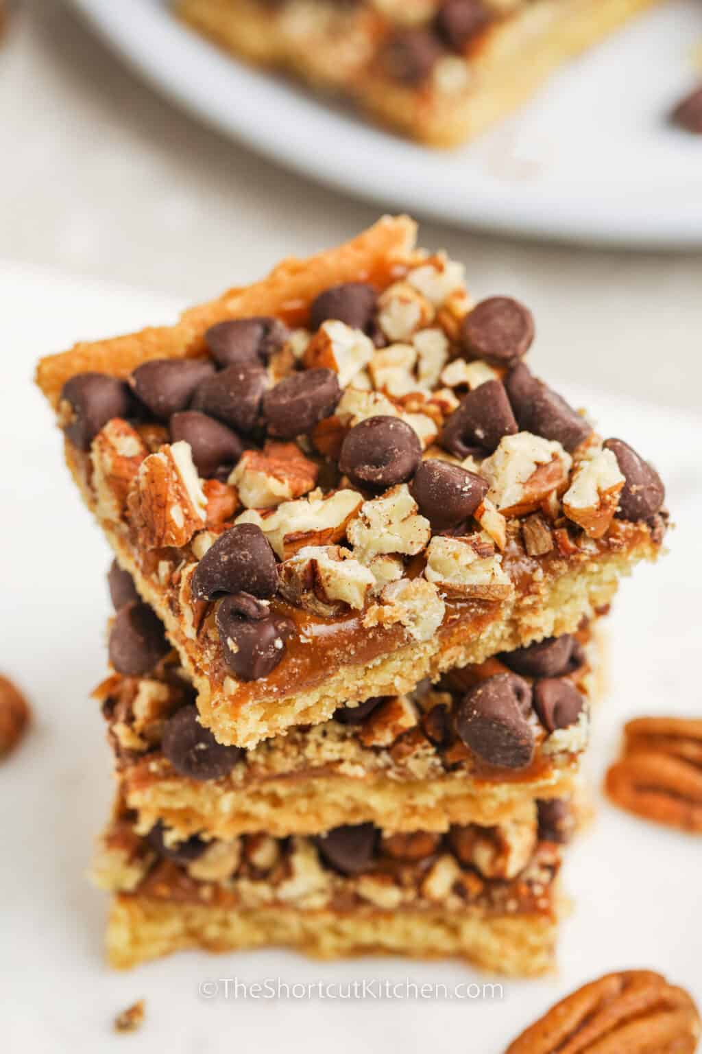 Pecan Turtle Bars (With Just 4 Ingredients!) The Shortcut Kitchen