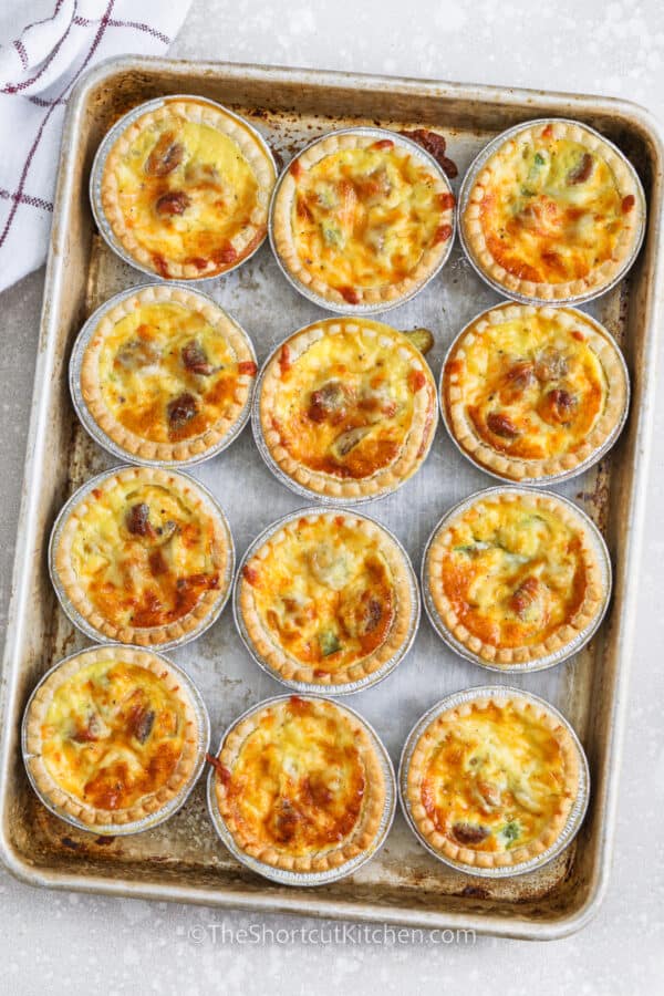 Mini Quiche Recipe Easy 10 Minute Prep The Shortcut Kitchen Mini Quiche Recipe 6 600x900 
