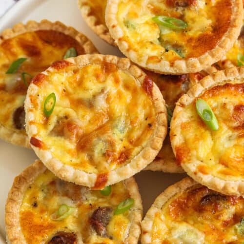 cheesy Mini Quiche Recipe