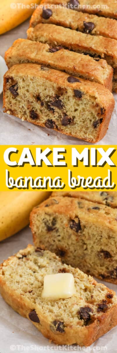 Cake Mix Banana Bread (Just 3 Ingredients!) - The Shortcut Kitchen