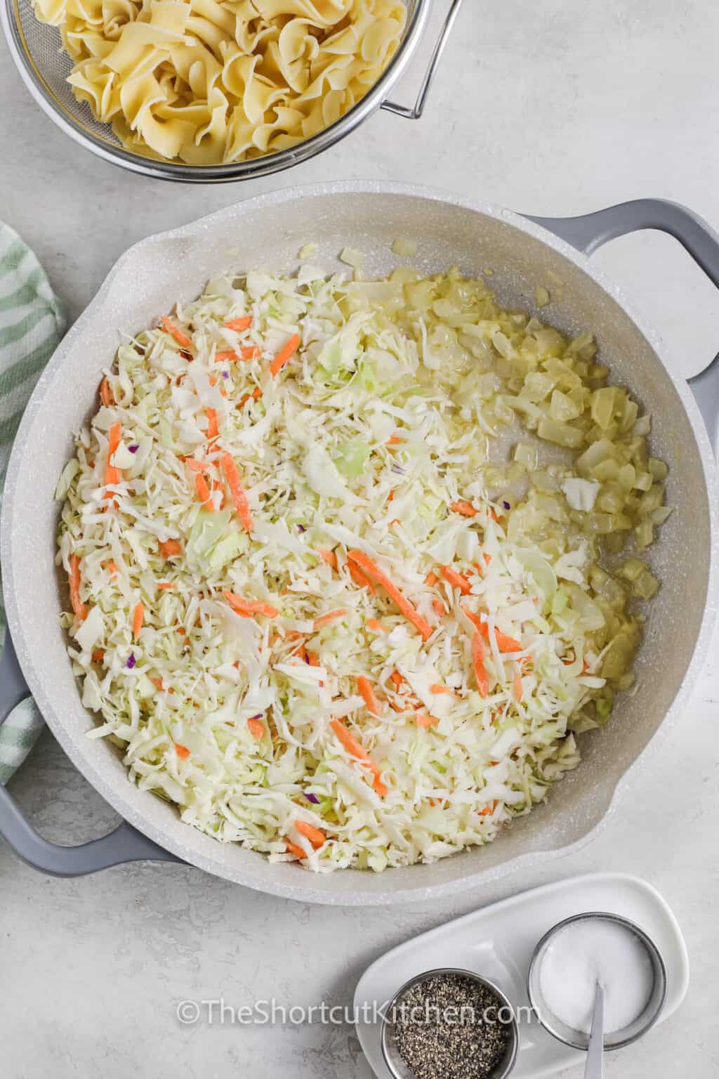 Cabbage and Noodles - The Shortcut Kitchen