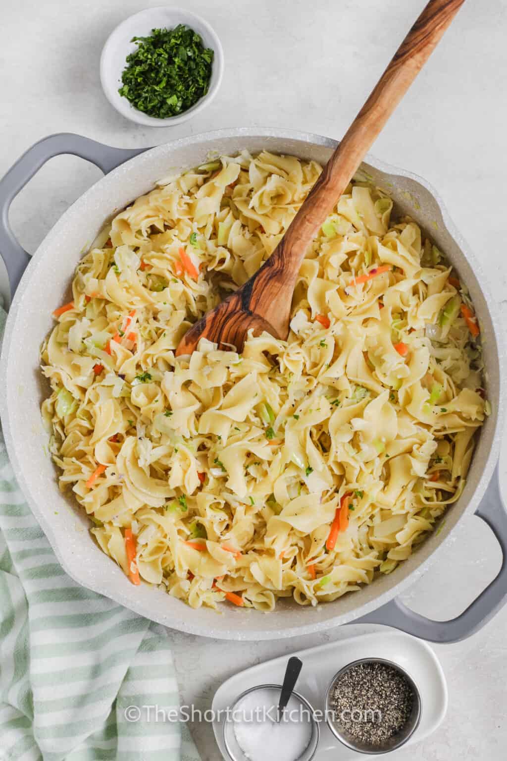 Cabbage and Noodles - The Shortcut Kitchen