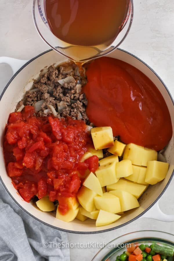 Ground Beef Soup (Easy 30 Minute One-Pot Meal!) - The Shortcut Kitchen
