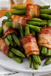 Bacon Wrapped Green Beans (3 Ingredient Recipe!) - The Shortcut Kitchen