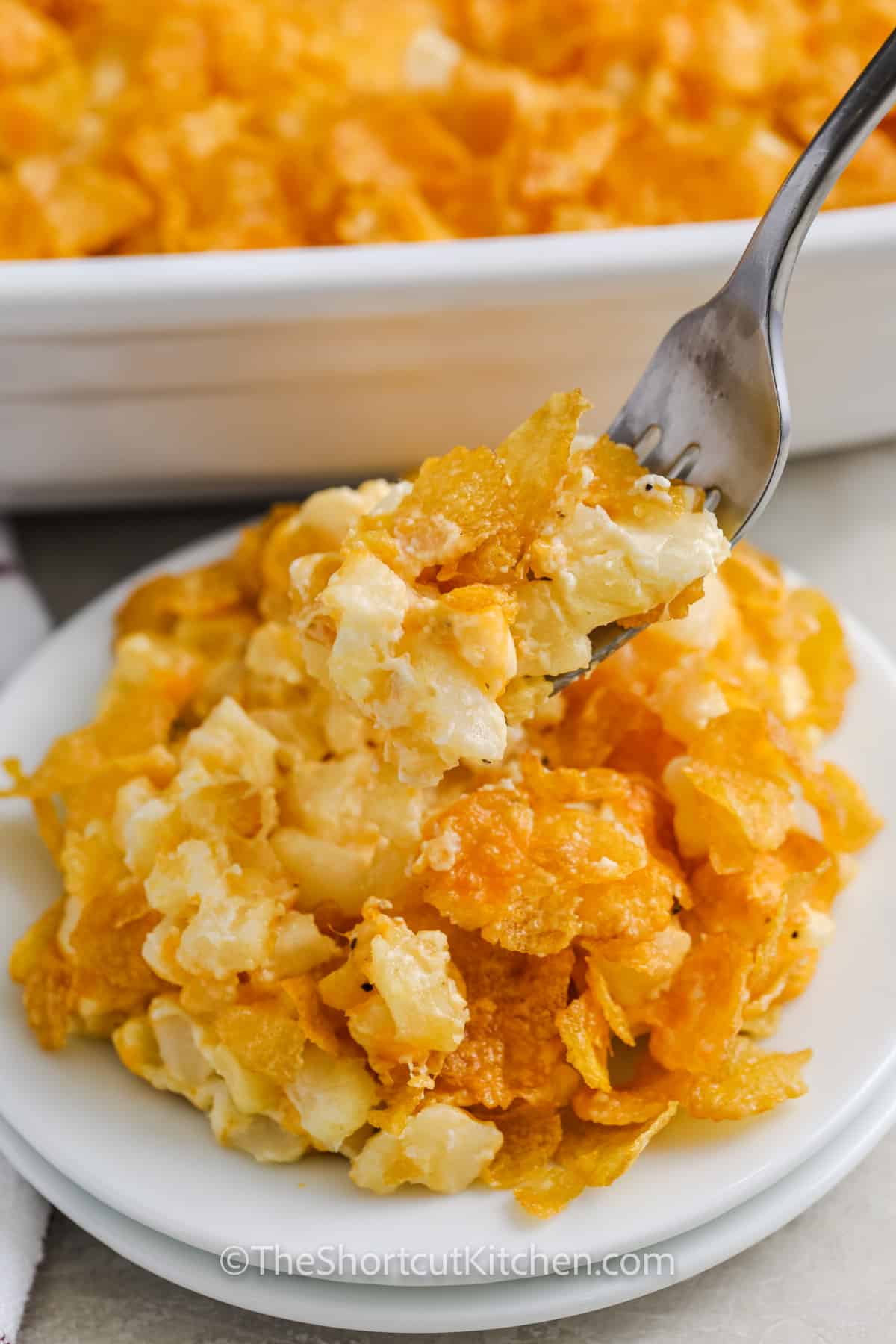 Funeral Potato Recipe(Easy Casserole!) - The Shortcut Kitchen