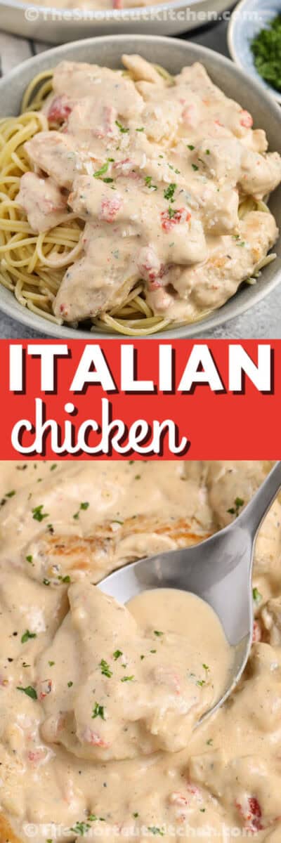 Italian Chicken One Pan Recipe The Shortcut Kitchen 6115