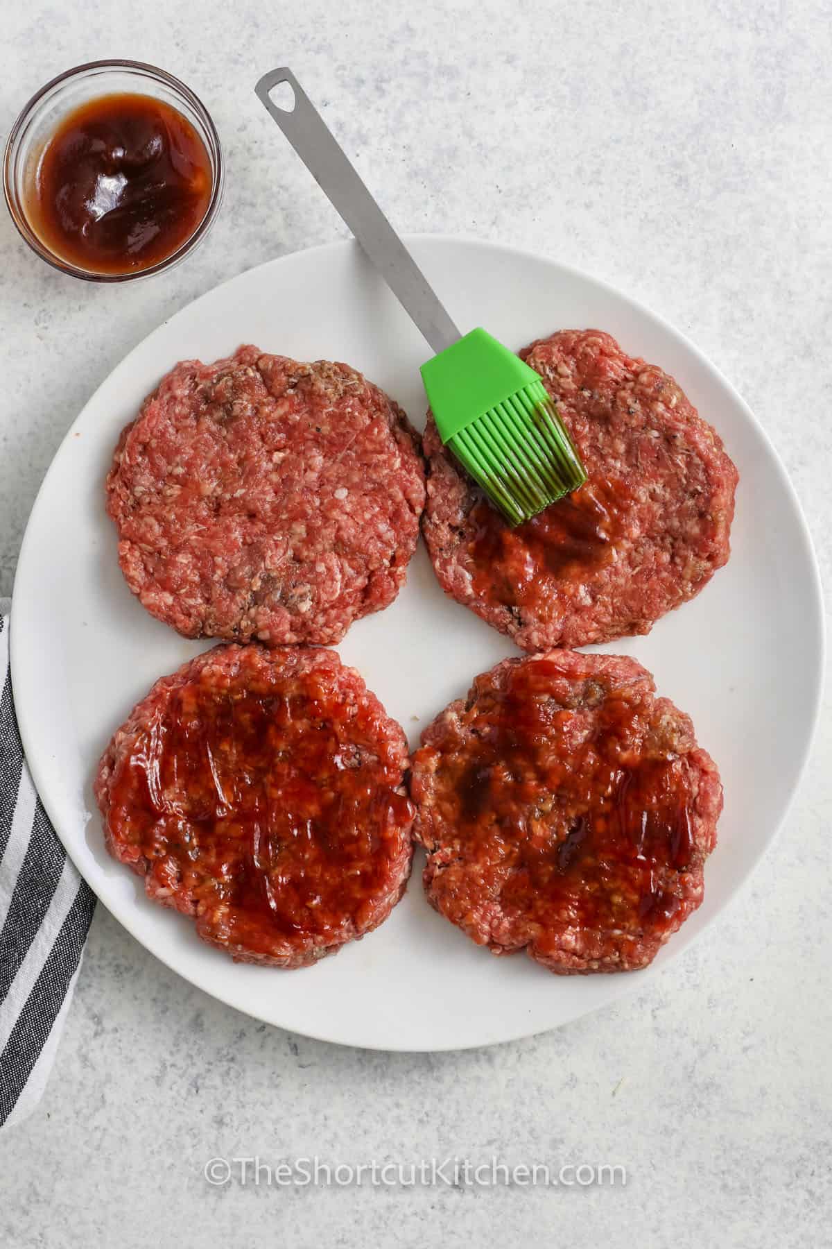 BBQ Grilled Burgers (Easy 5 Ingredient Recipe!) - The Shortcut Kitchen