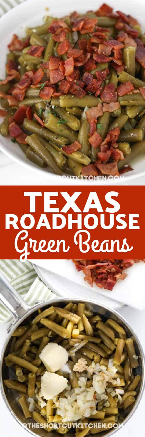 texas roadhouse beans and ingredients with text