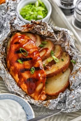 Chicken Foil Packets with potatoes