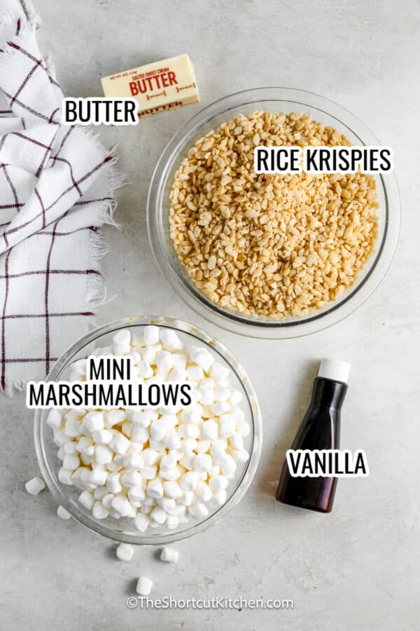 Microwave Rice Krispie Treats - The Shortcut Kitchen