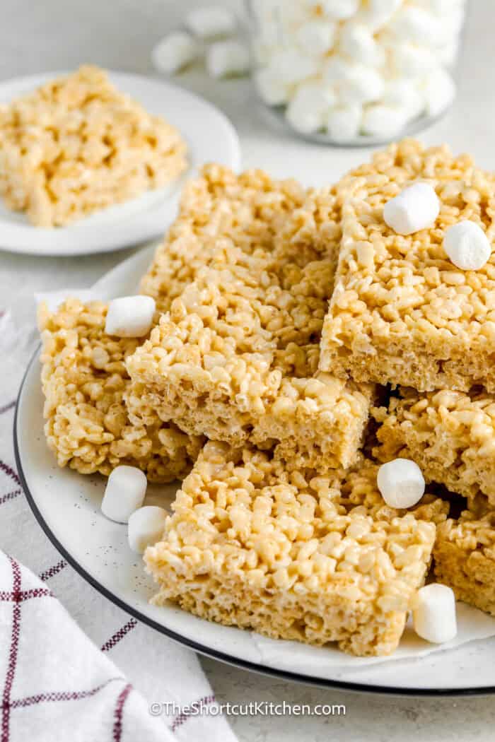 Microwave Rice Krispie Treats - The Shortcut Kitchen