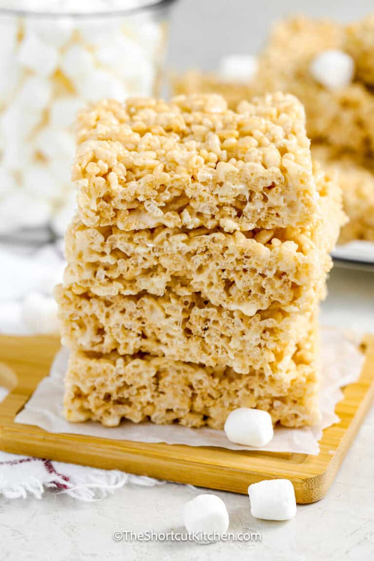 Microwave Rice Krispie Treats - The Shortcut Kitchen