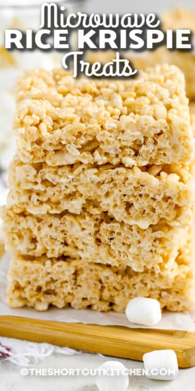 Microwave Rice Krispie Treats - The Shortcut Kitchen