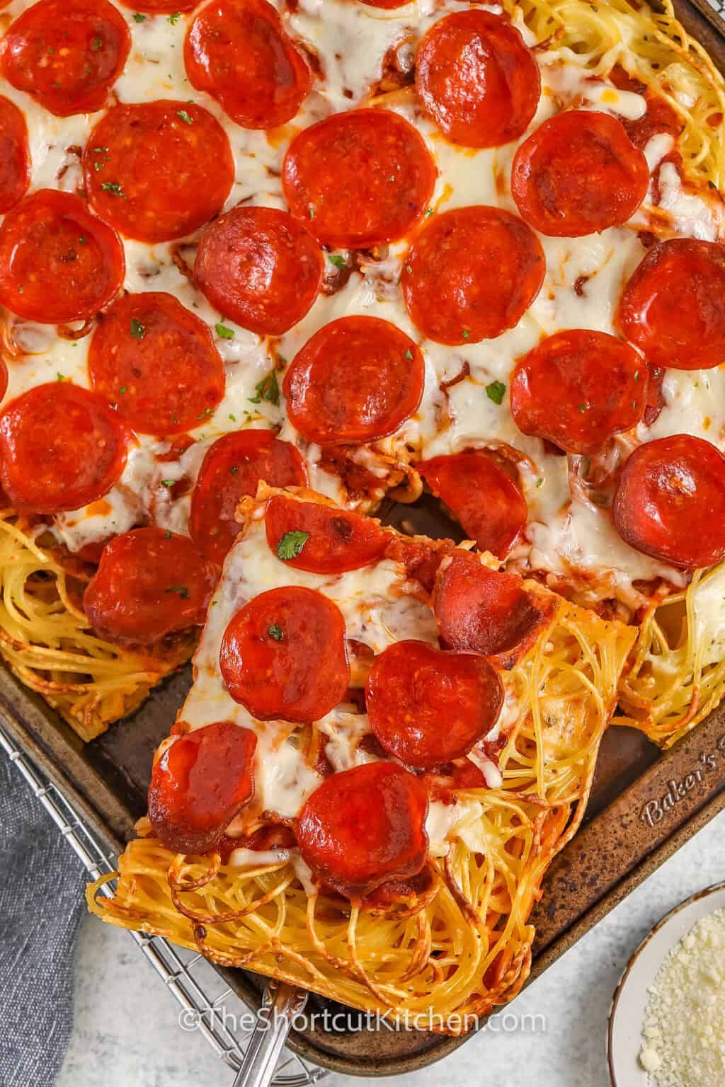 Spaghetti Pizza The Shortcut Kitchen spaghetti-pizza-the-shortcut-kitchen