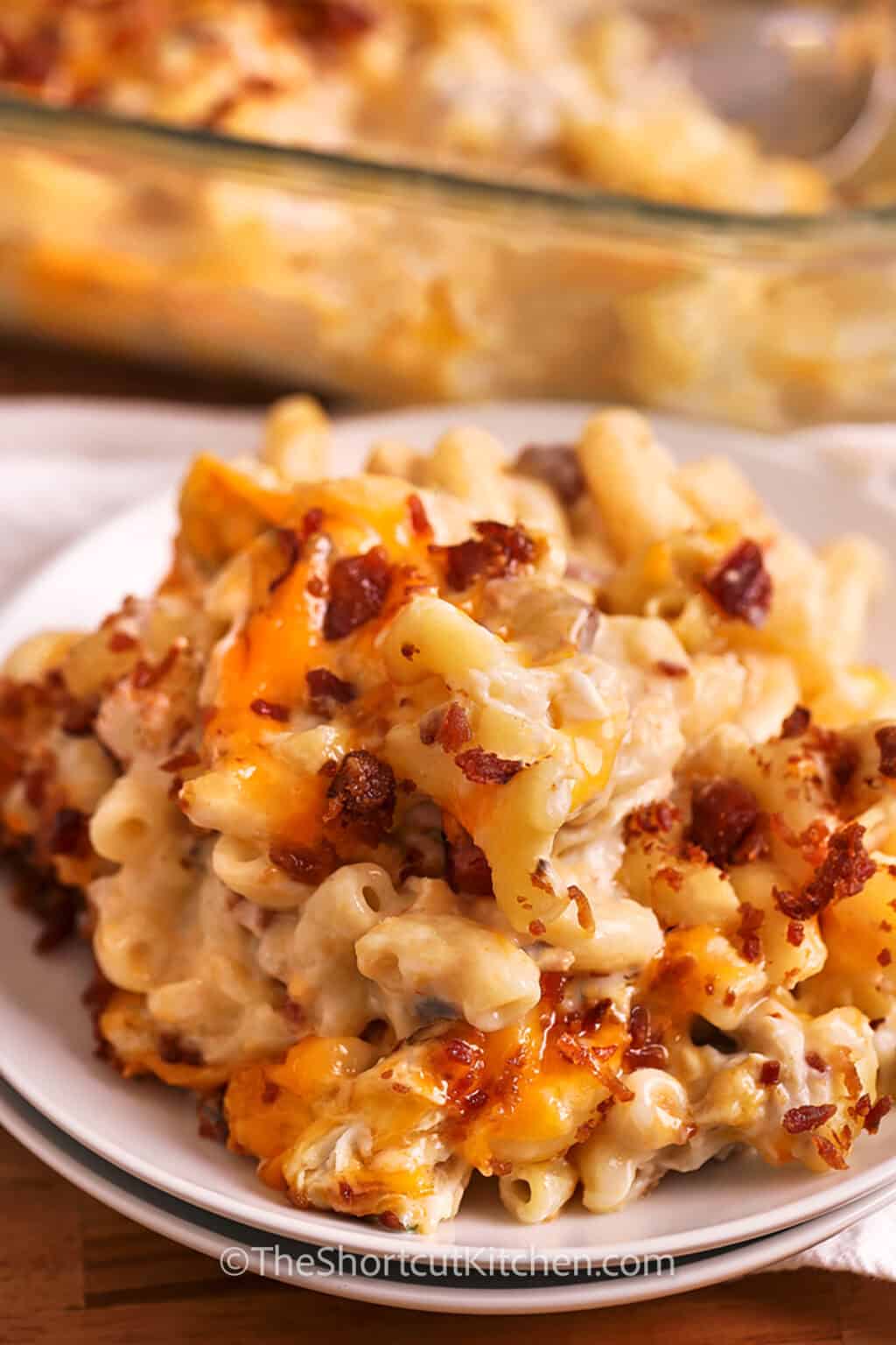 Chicken Mac and Cheese with Bacon