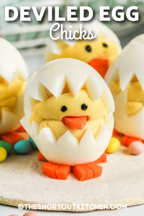 Deviled Egg Chicks with text