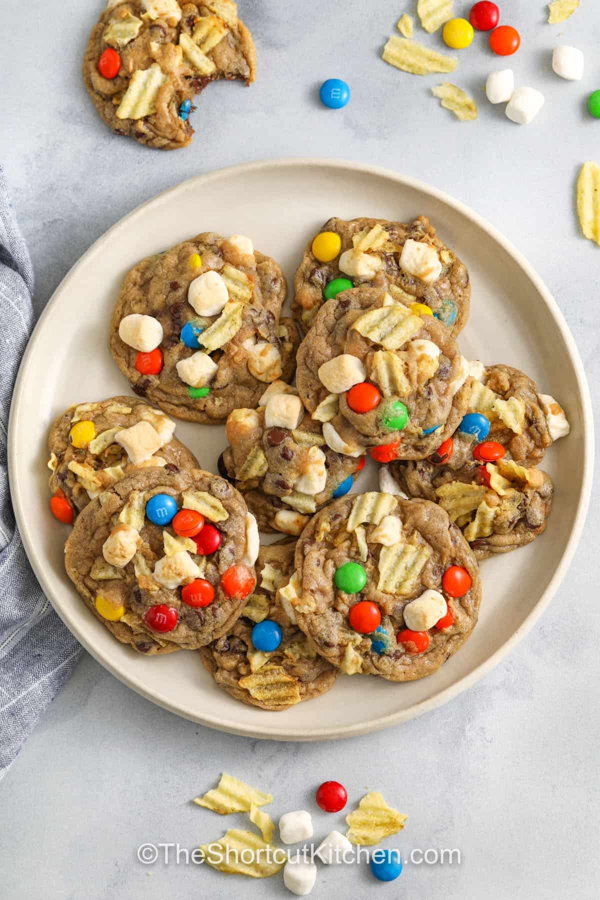plate of Kitchen Sink Cookies