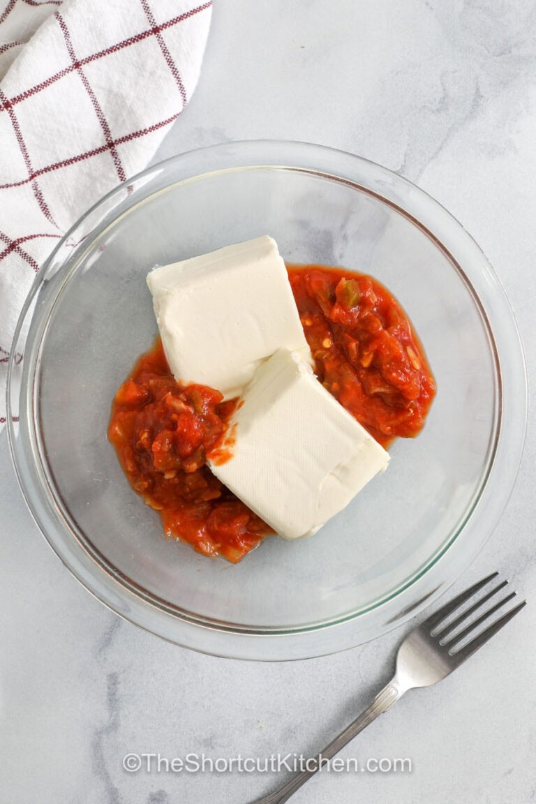 Cream Cheese Salsa Dip (2 Simple Ingredients)