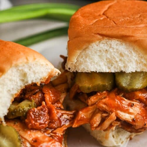Cropped BBQ Chicken Slider