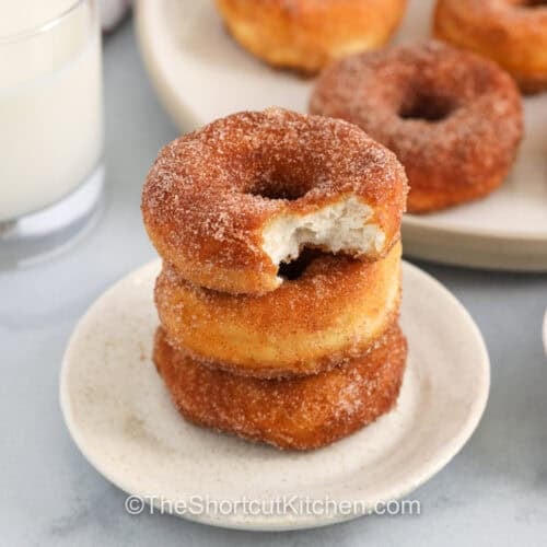 stacked easy donutes
