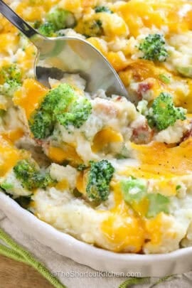 cheesy Broccoli Potato Casserole